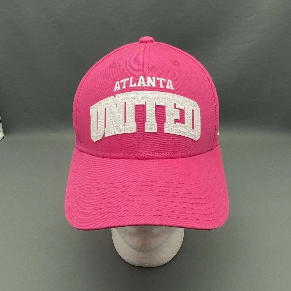 Atlanta United Soccer Pink Adidas Hat/Cap Snapback‎